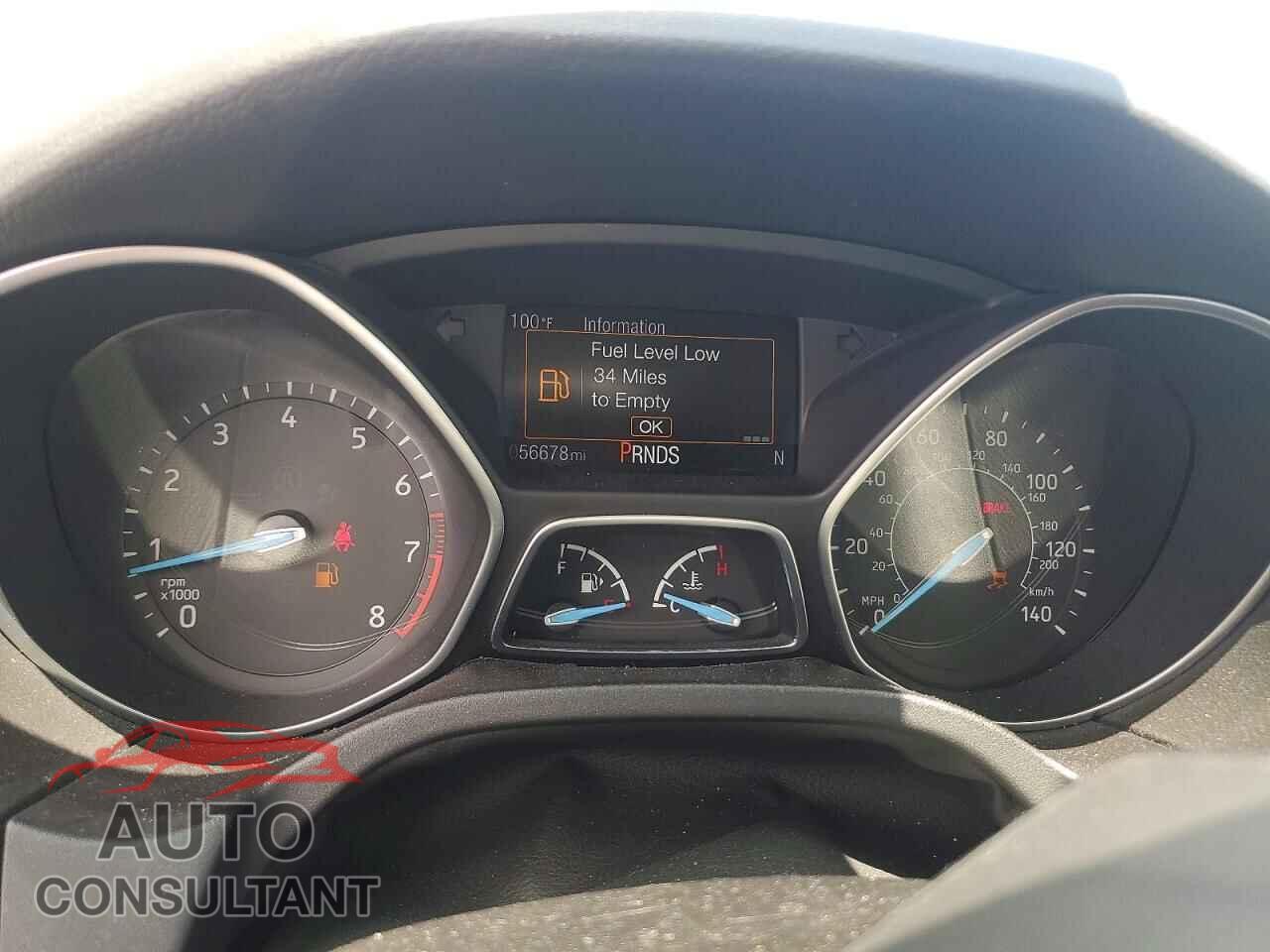 FORD FOCUS 2016 - 1FADP3F22GL318336