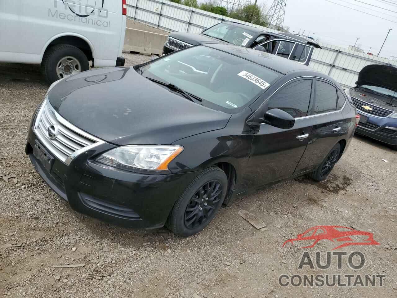 NISSAN SENTRA 2013 - 3N1AB7APXDL690774