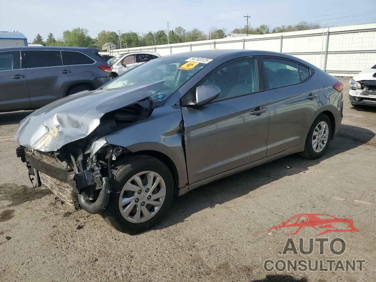HYUNDAI ELANTRA 2017 - KMHD74LF9HU117497