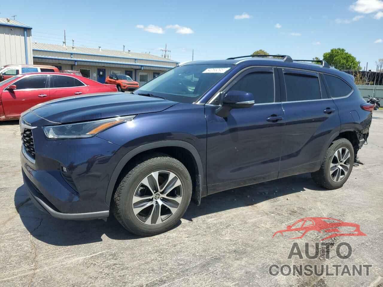 TOYOTA HIGHLANDER 2021 - 5TDGZRAH0MS062868