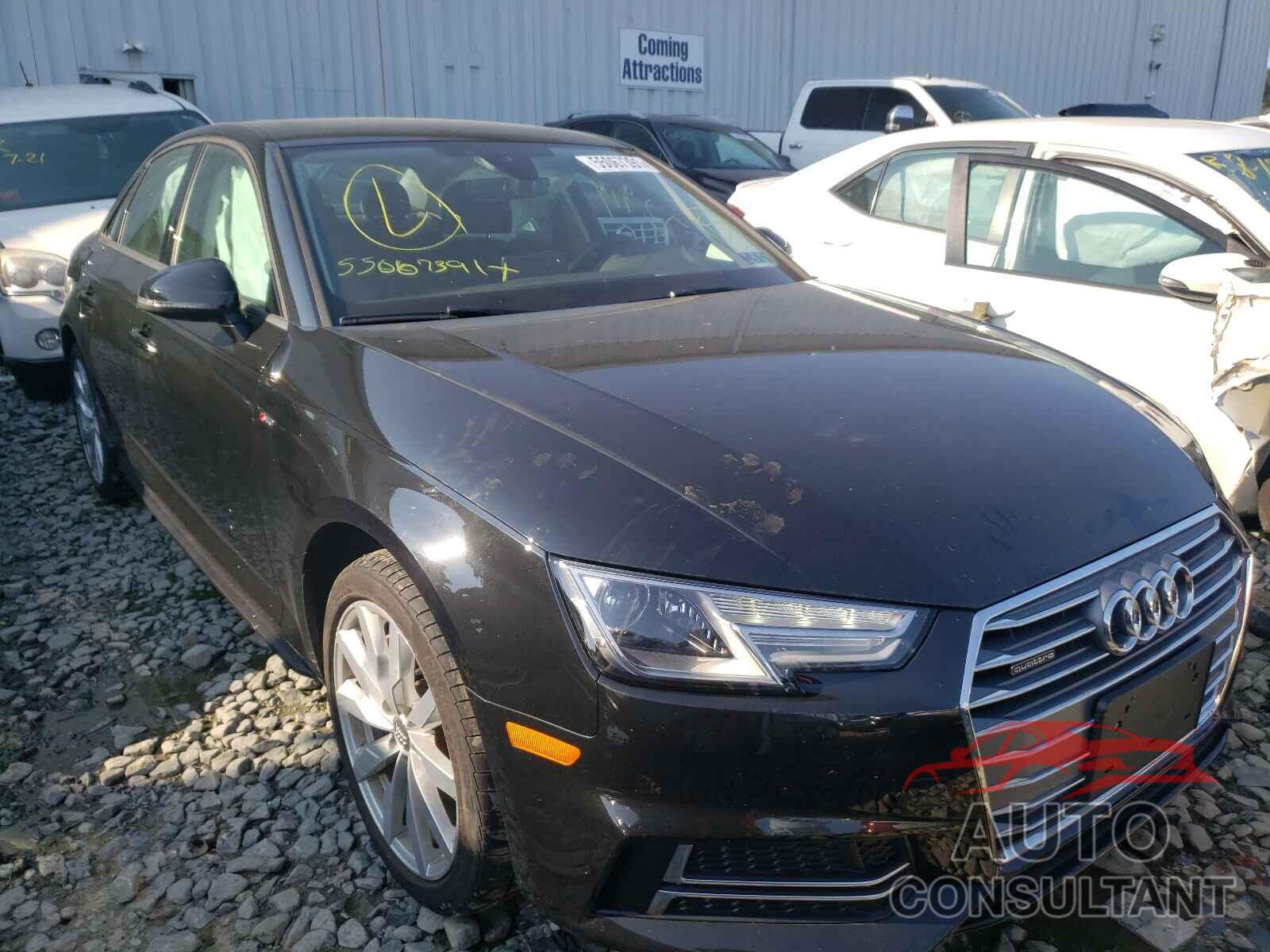 AUDI A4 2018 - WAUDNAF47JA096009