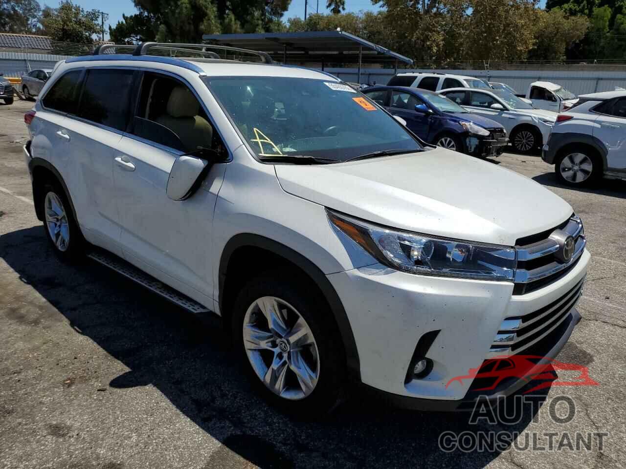 TOYOTA HIGHLANDER 2019 - 5TDYZRFH5KS294022