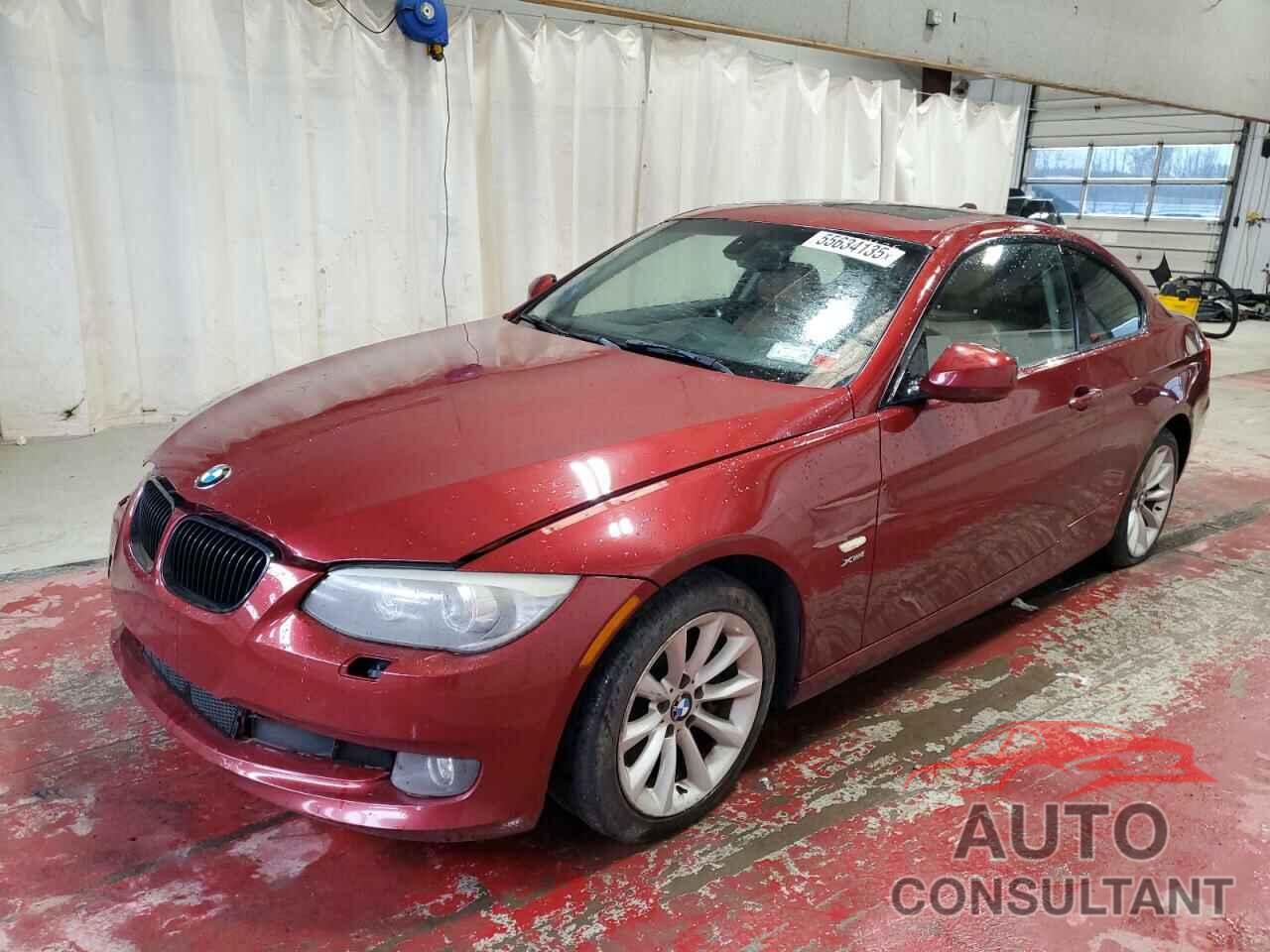 BMW 3 SERIES 2011 - WBAKF9C56BE261669
