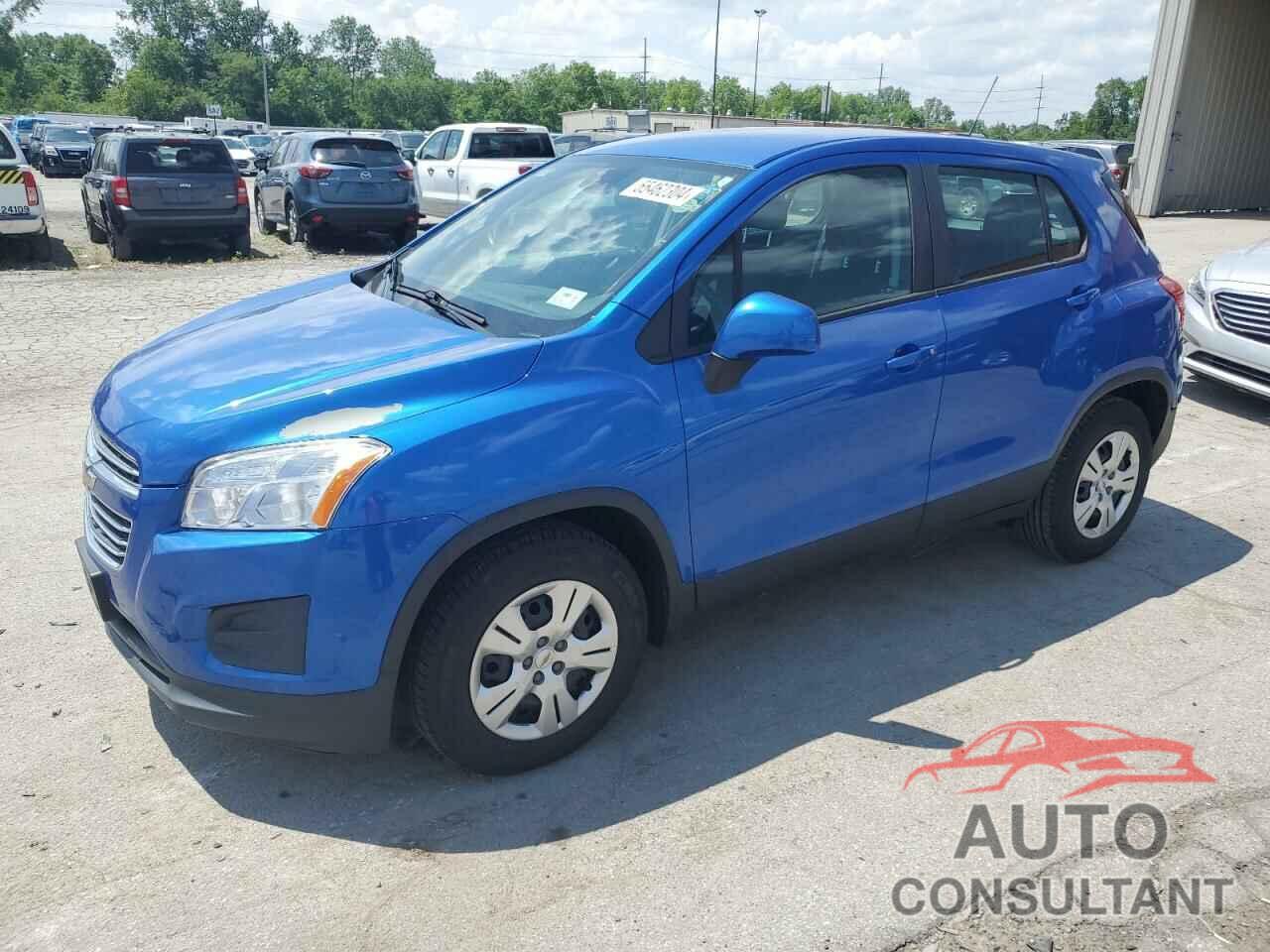 CHEVROLET TRAX 2016 - KL7CJKSB6GB760501