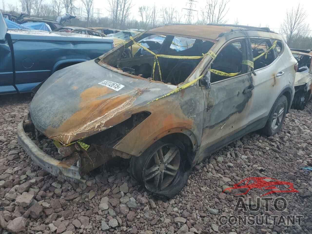 HYUNDAI SANTA FE 2017 - 5XYZUDLB3HG468102
