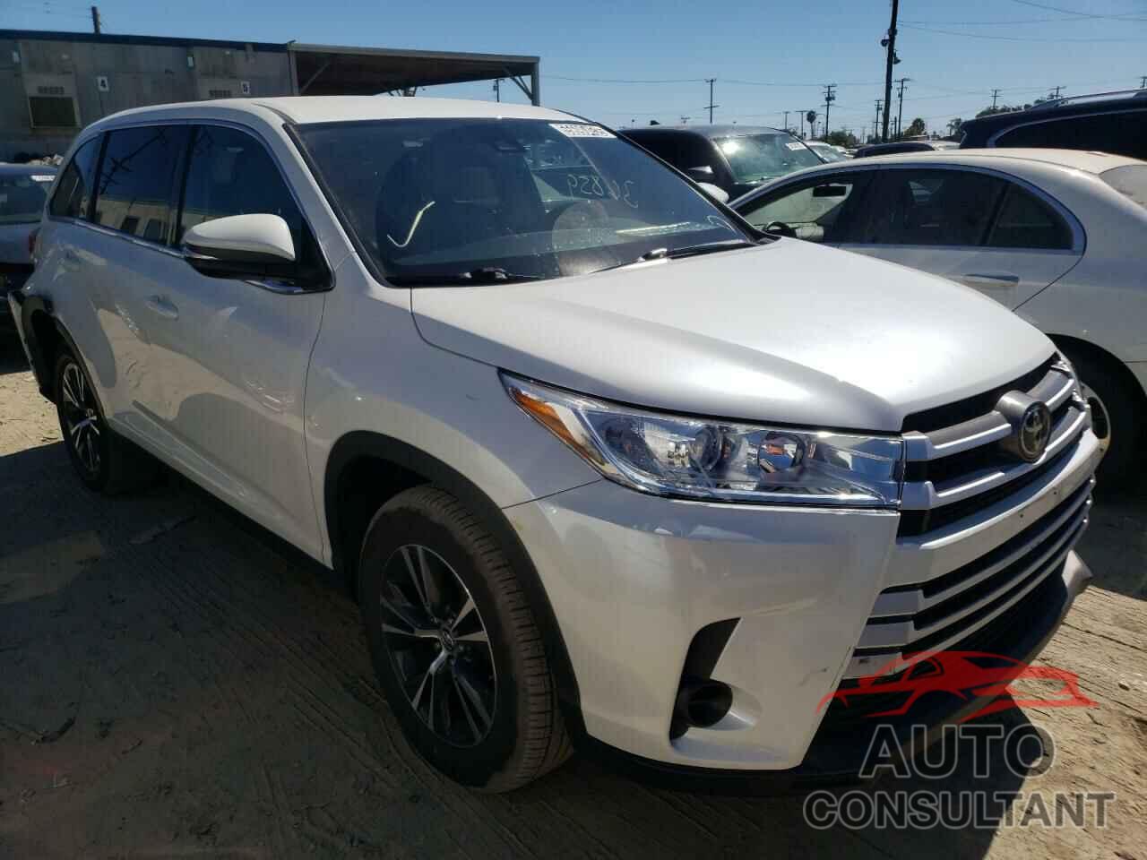 TOYOTA HIGHLANDER 2019 - 5TDZZRFH1KS298735