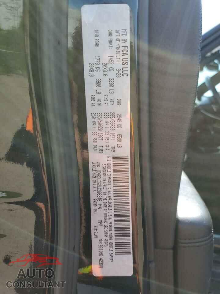 DODGE DURANGO 2020 - 1C4RDJDG2LC308346
