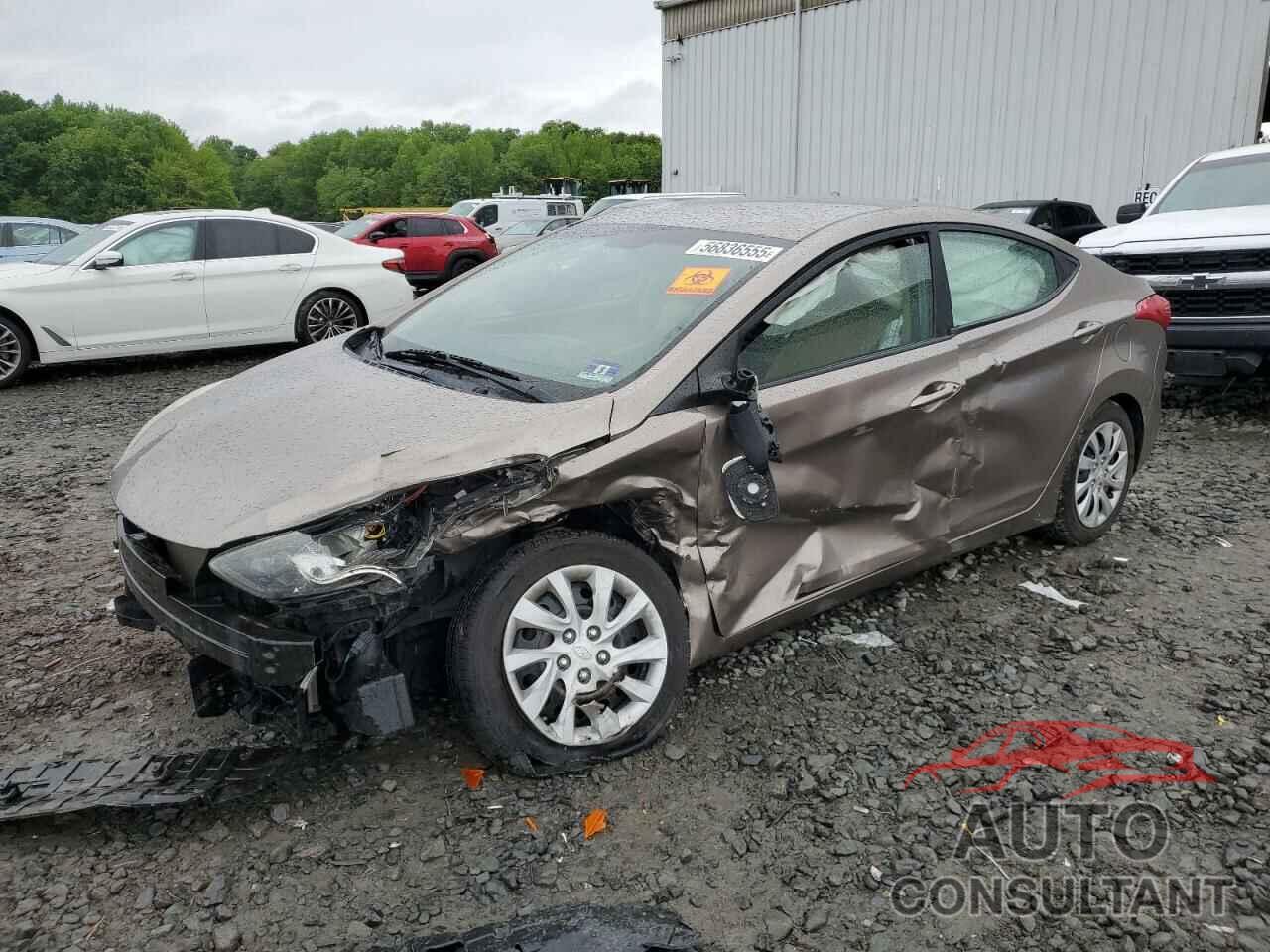 HYUNDAI ELANTRA 2011 - 5NPDH4AE3BH043118