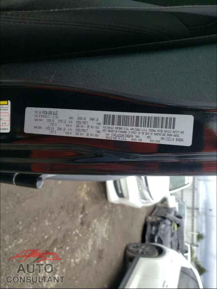 JEEP WRANGLER 2017 - 1C4BJWDG3HL546074