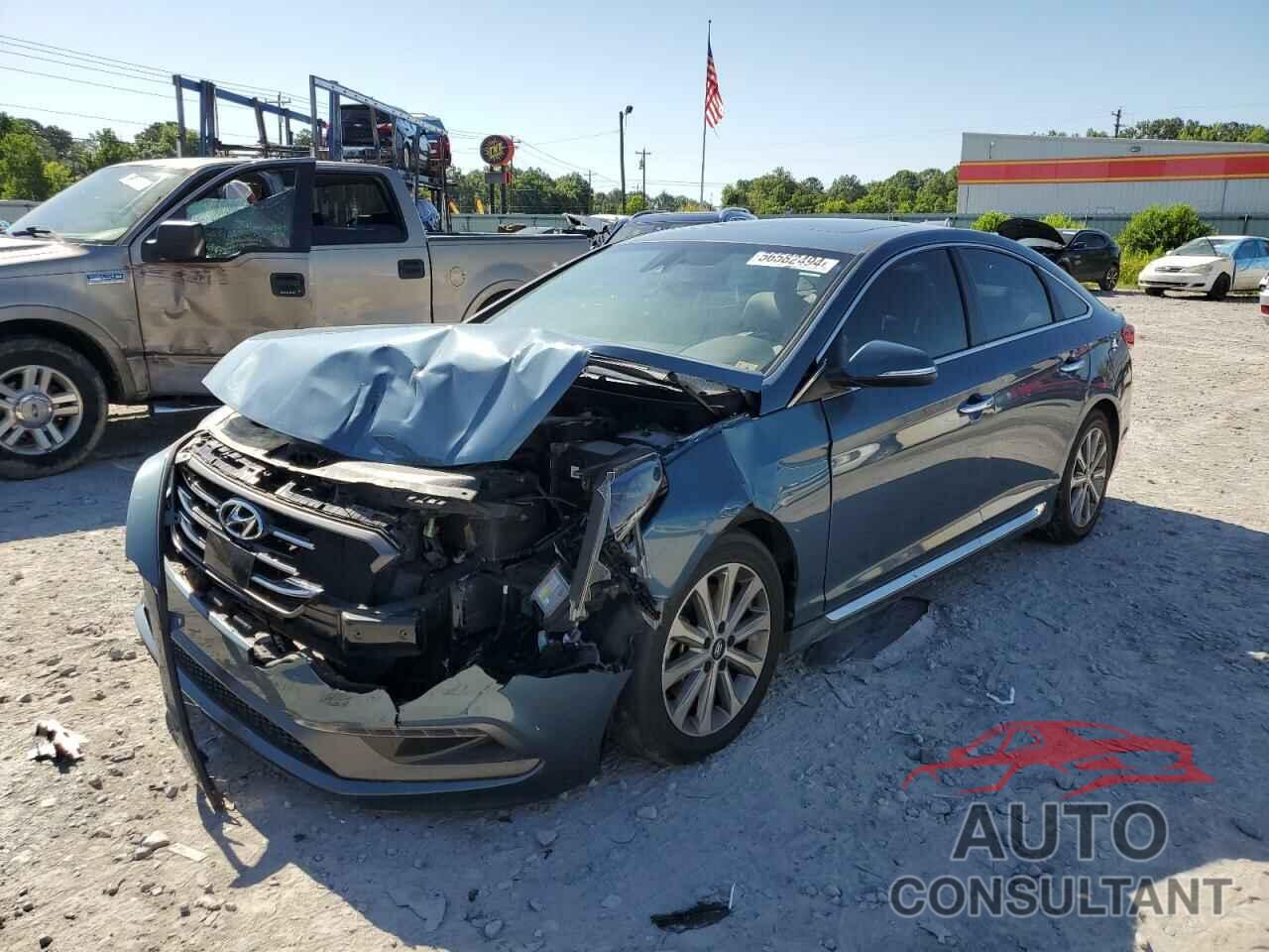 HYUNDAI SONATA 2017 - 5NPE34AF4HH477441