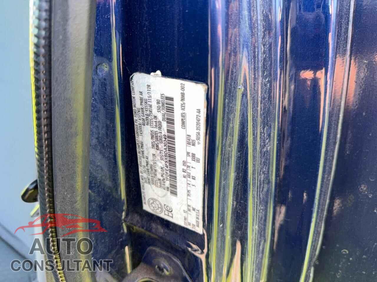 FORD ECONOLINE 2011 - 1FDFE4FSXBDA30349