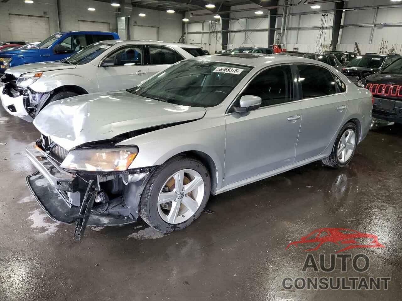 VOLKSWAGEN PASSAT 2013 - 1VWBN7A34DC035248