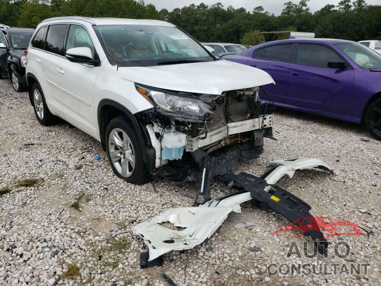 TOYOTA HIGHLANDER 2019 - 5TDYZRFH5KS300322