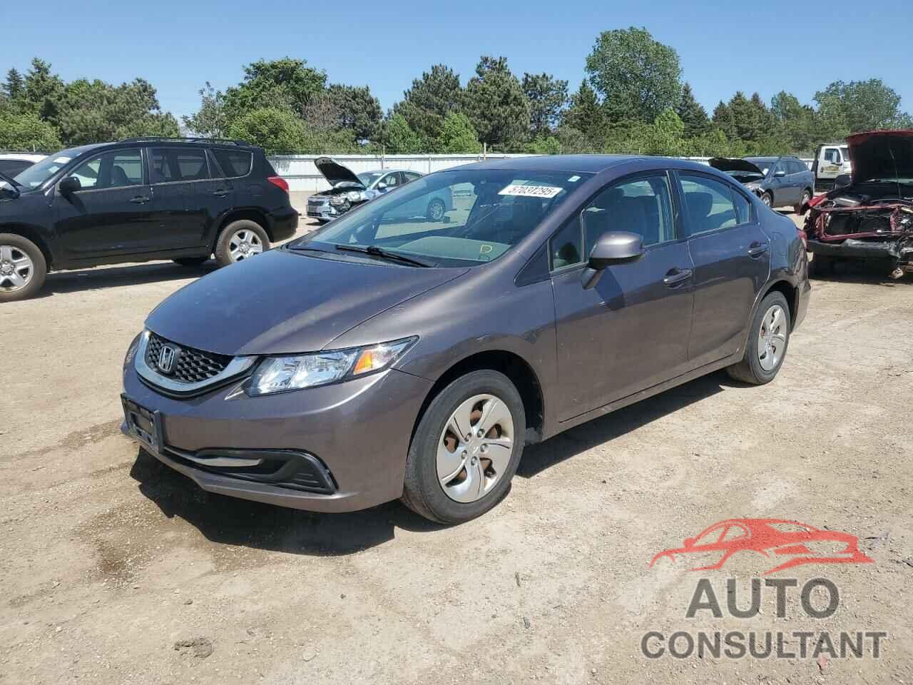 HONDA CIVIC 2013 - 19XFB2F55DE024259