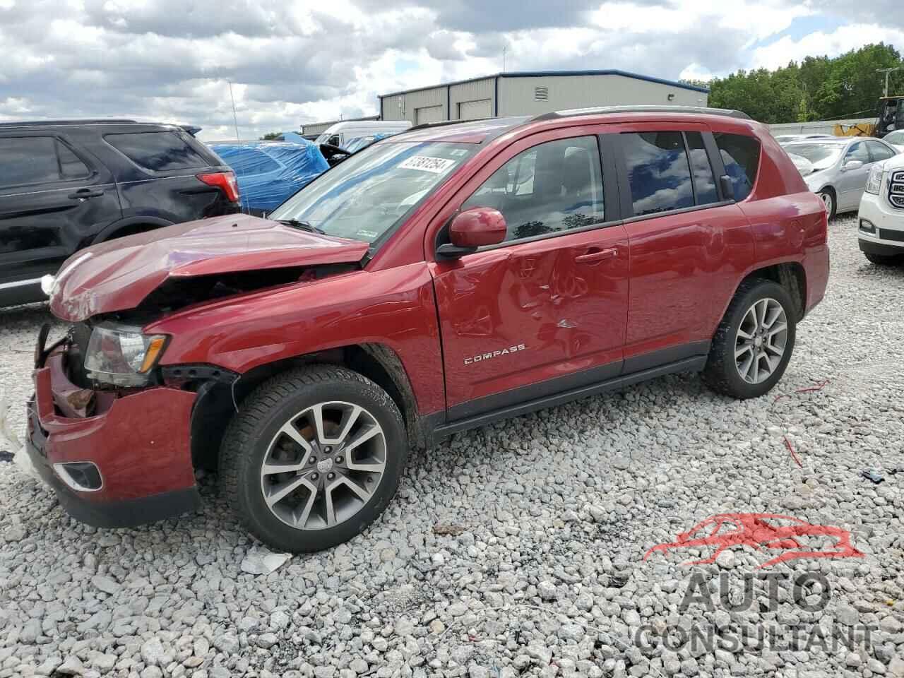 JEEP COMPASS 2017 - 1C4NJDEB3HD163539