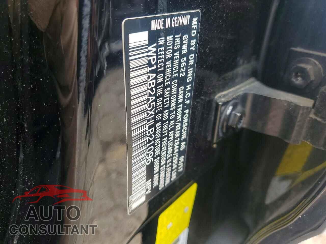 PORSCHE MACAN 2017 - WP1AB2A5XHLB21096