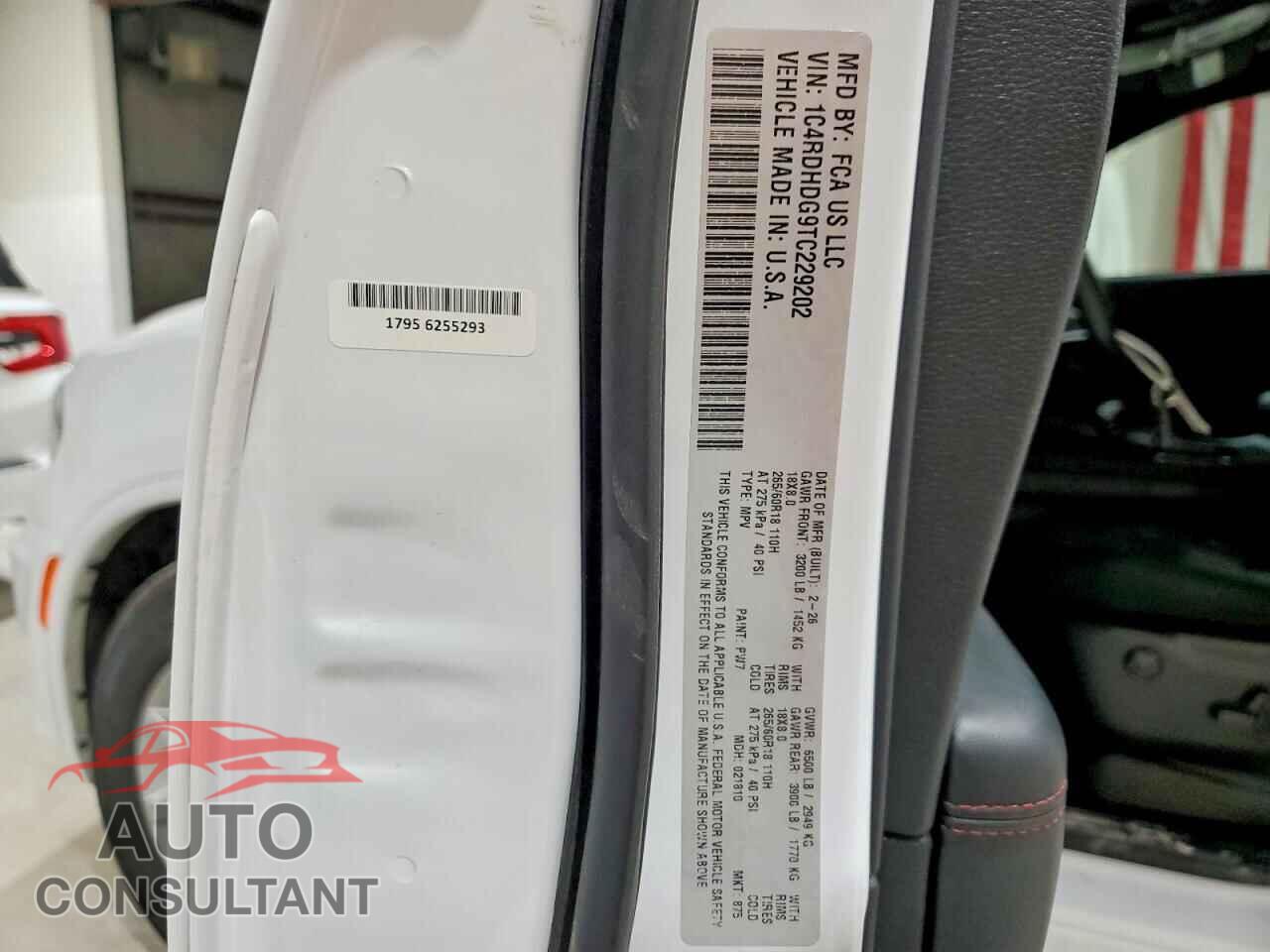 DODGE DURANGO 2026 - 1C4RDHDG9TC229202