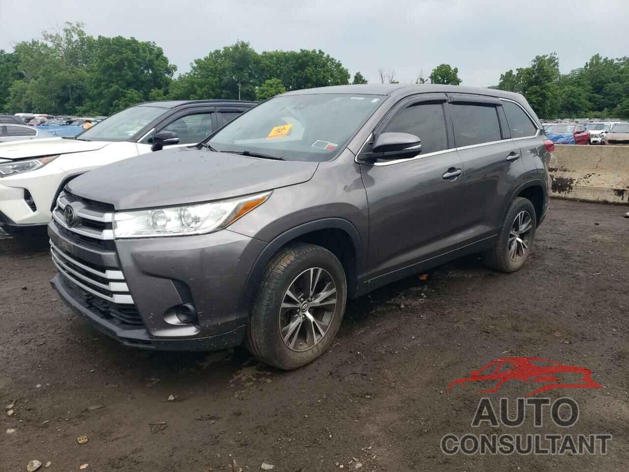 TOYOTA HIGHLANDER 2019 - 5TDZZRFH6KS303024