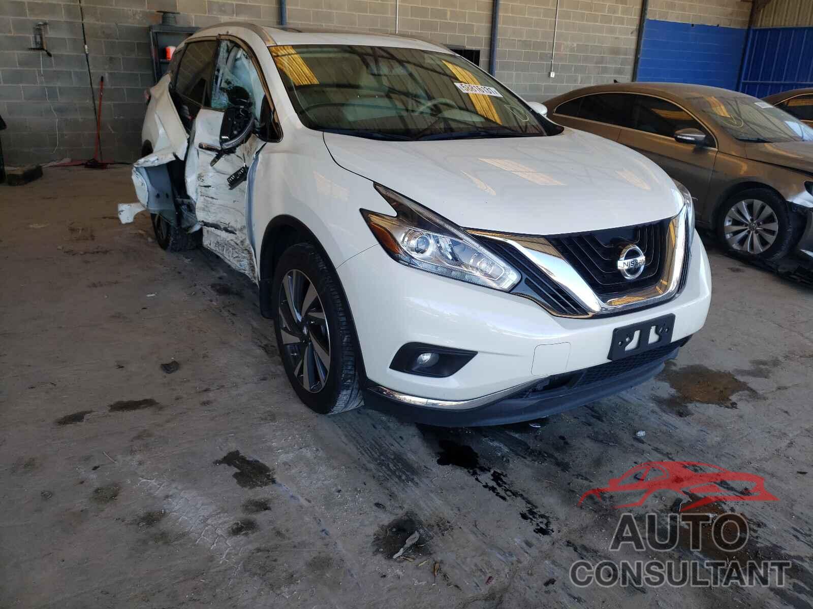 NISSAN MURANO 2018 - 5N1AZ2MG1JN176181