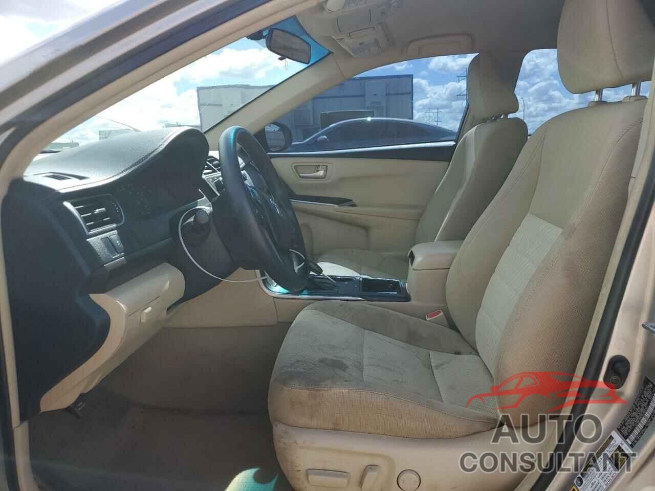 TOYOTA CAMRY 2015 - 4T1BF1FK7FU990101