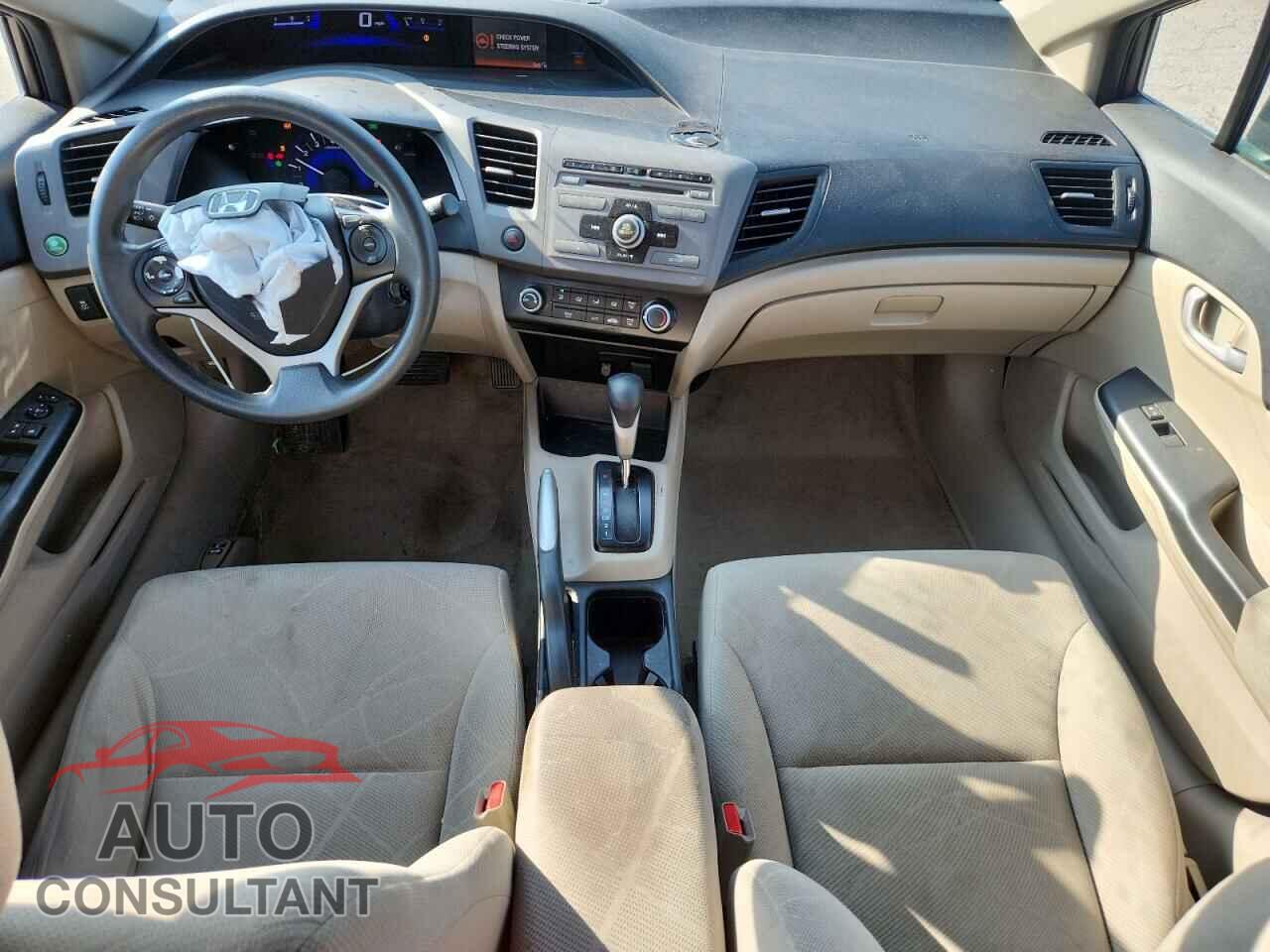 HONDA CIVIC 2012 - 19XFB2F54CE017625