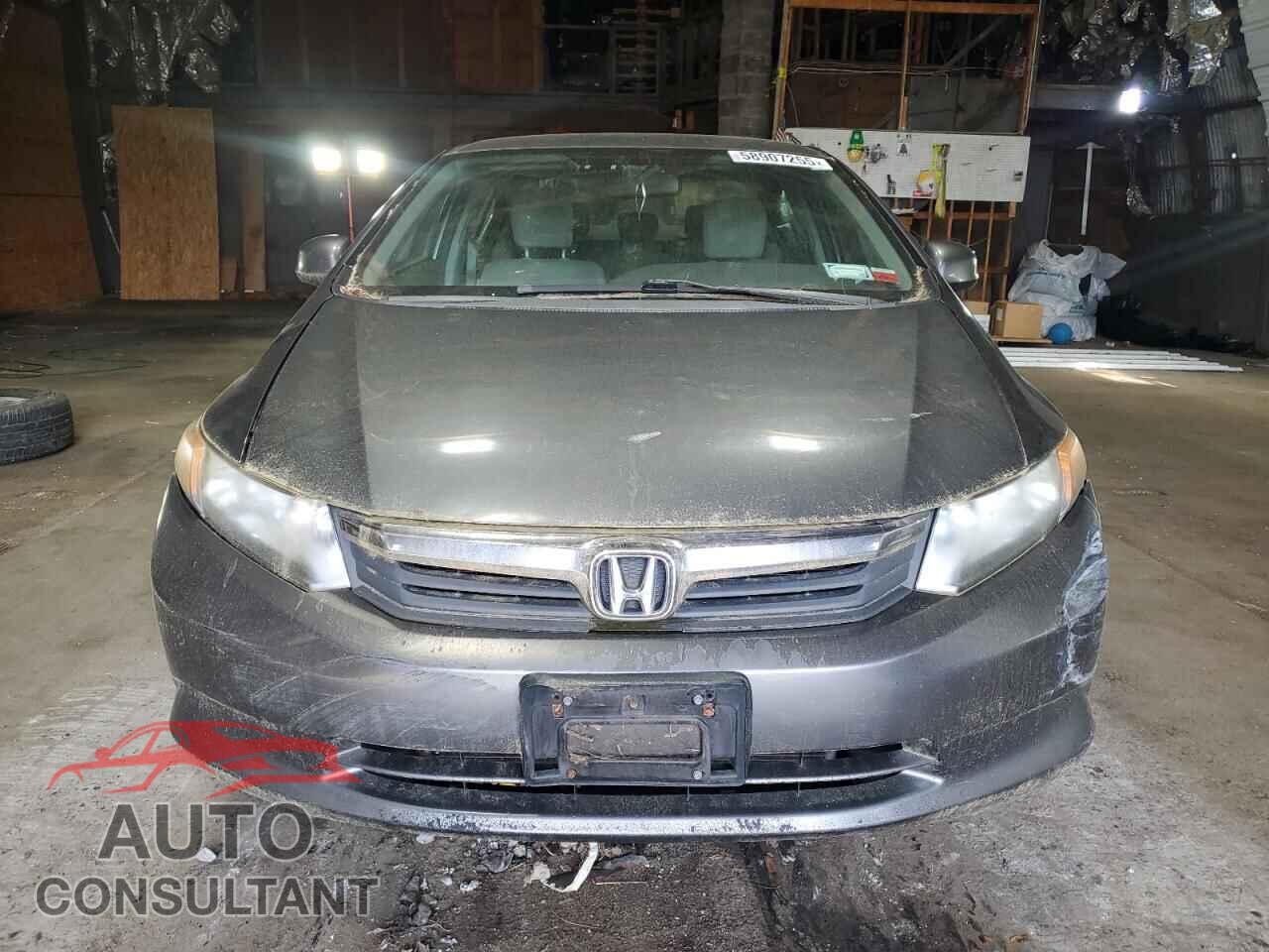 HONDA CIVIC 2012 - 19XFB2F58CE360566