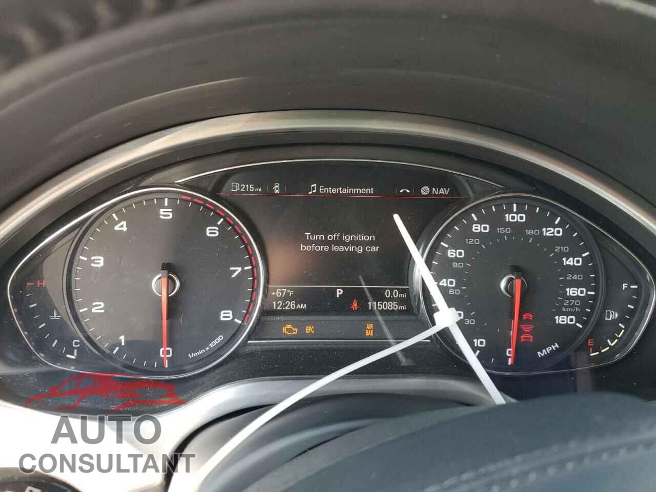 AUDI A8 2013 - WAUR4AFD1DN010893