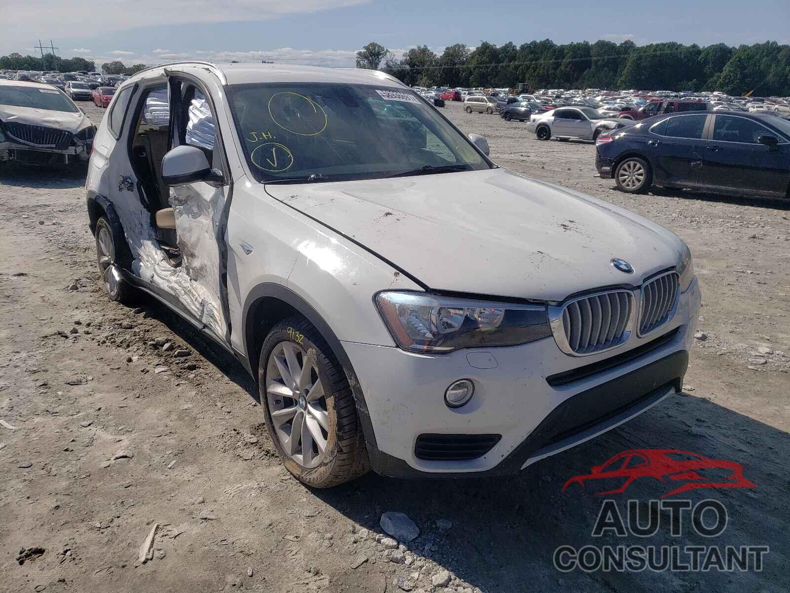 BMW X3 2016 - 5UXWZ7C56G0R32633