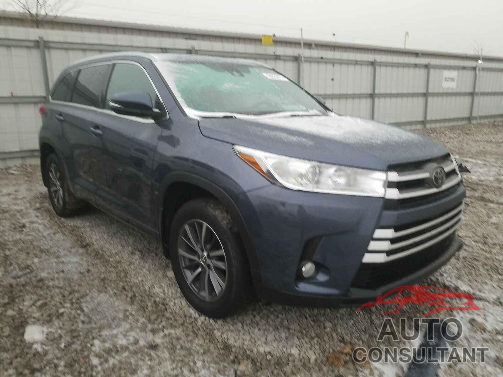 TOYOTA HIGHLANDER 2018 - 5TDJZRFH7JS806721