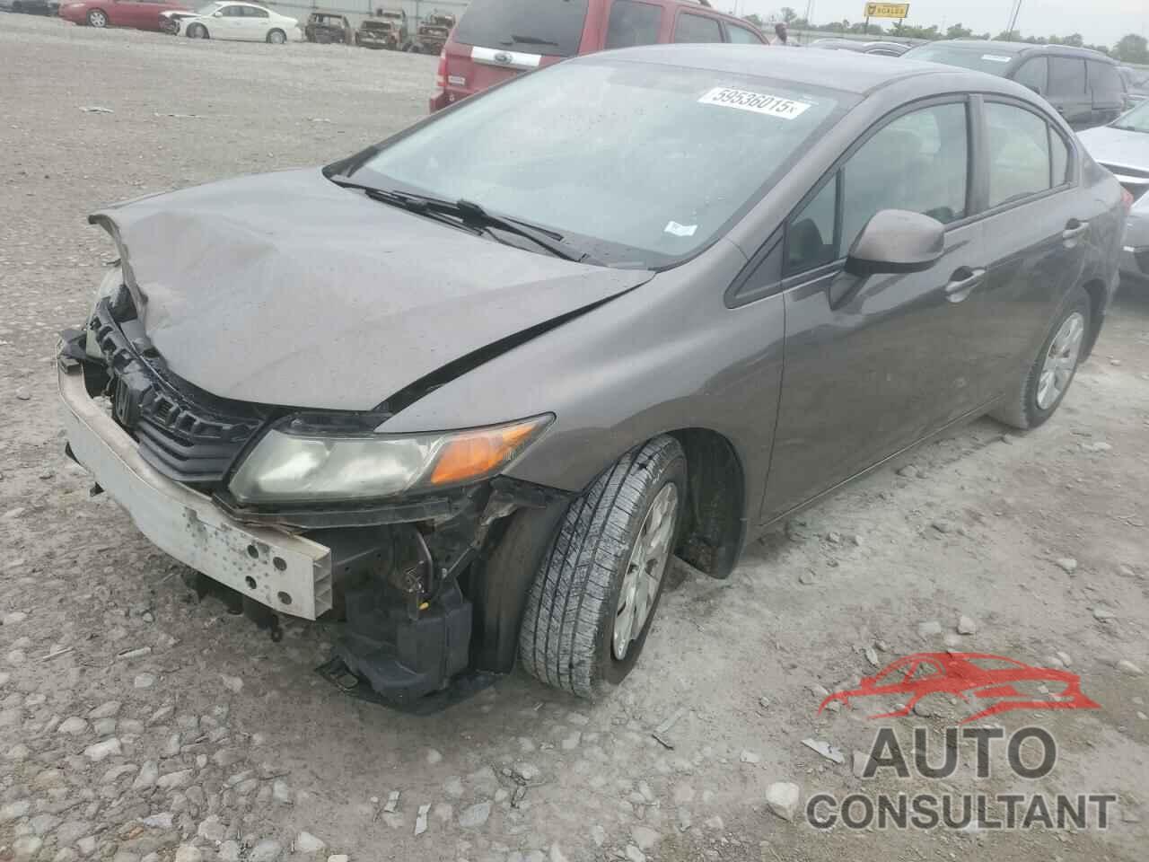 HONDA CIVIC 2012 - 19XFB2F53CE094714