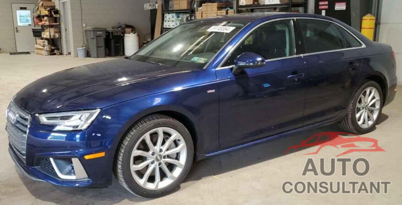 AUDI A4 2019 - WAUFNAF40KA109399