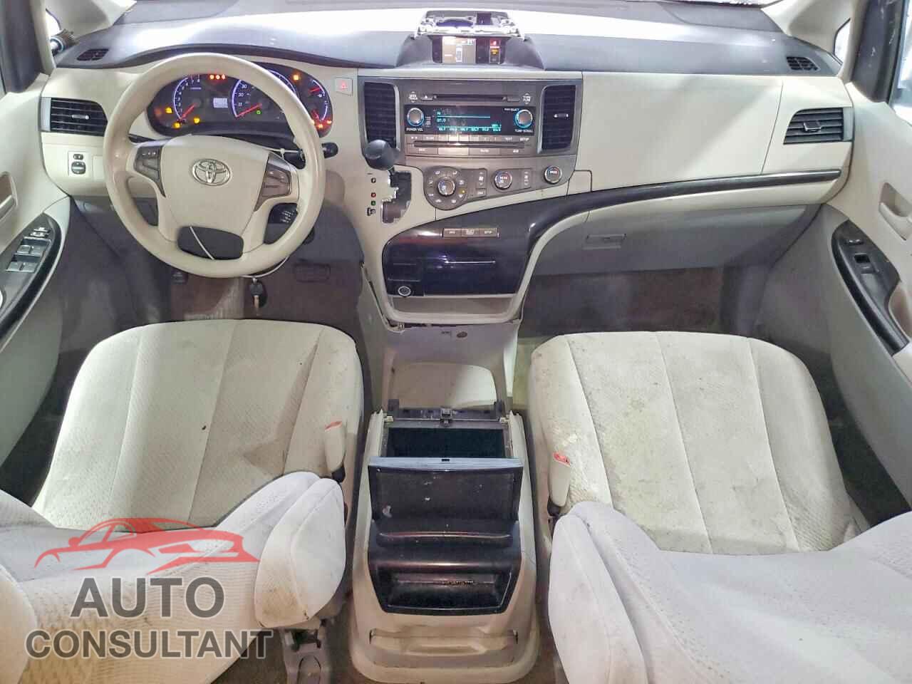 TOYOTA SIENNA 2012 - 5TDKK3DC2CS192953