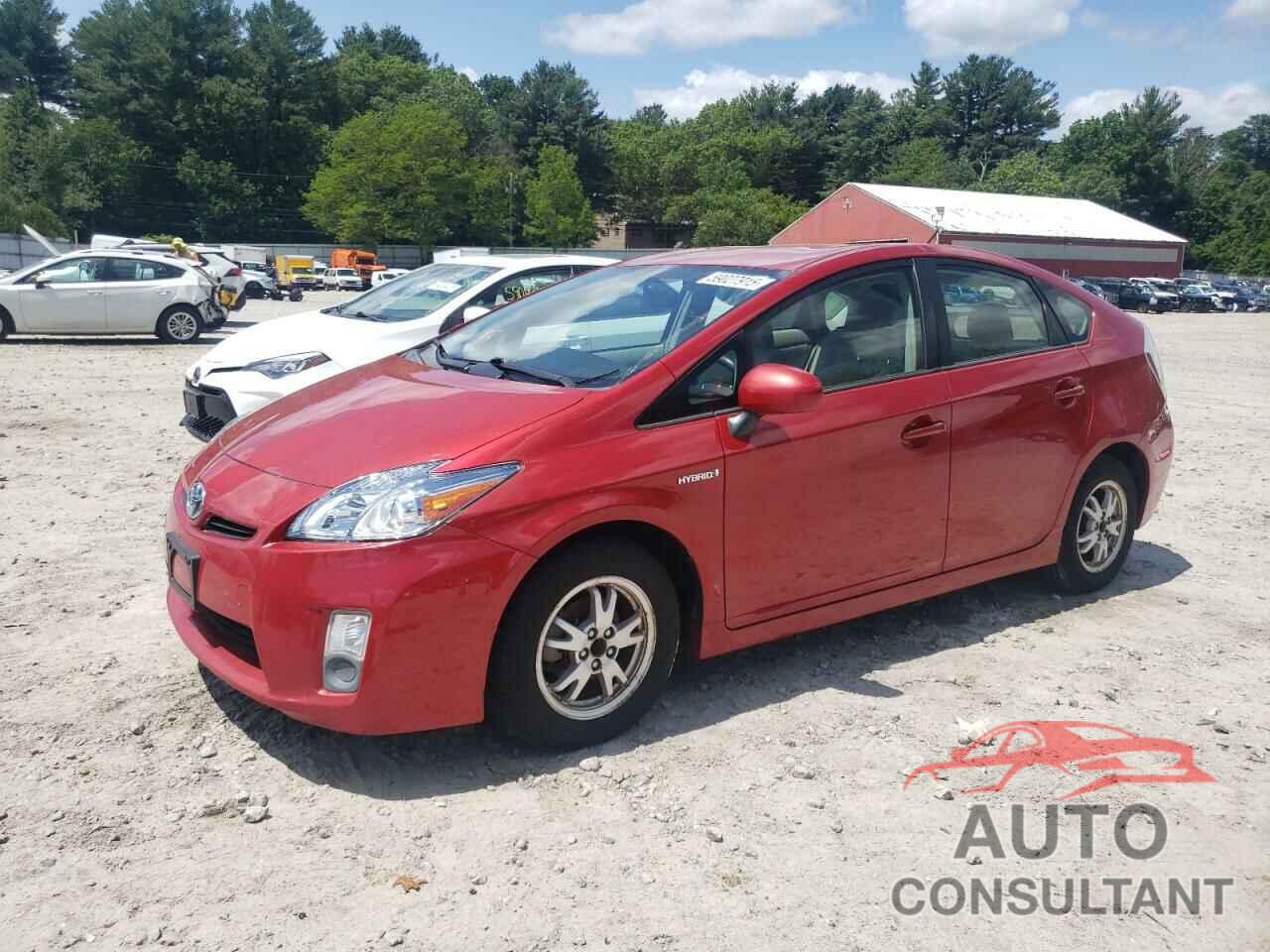 TOYOTA PRIUS 2010 - JTDKN3DU8A0157284
