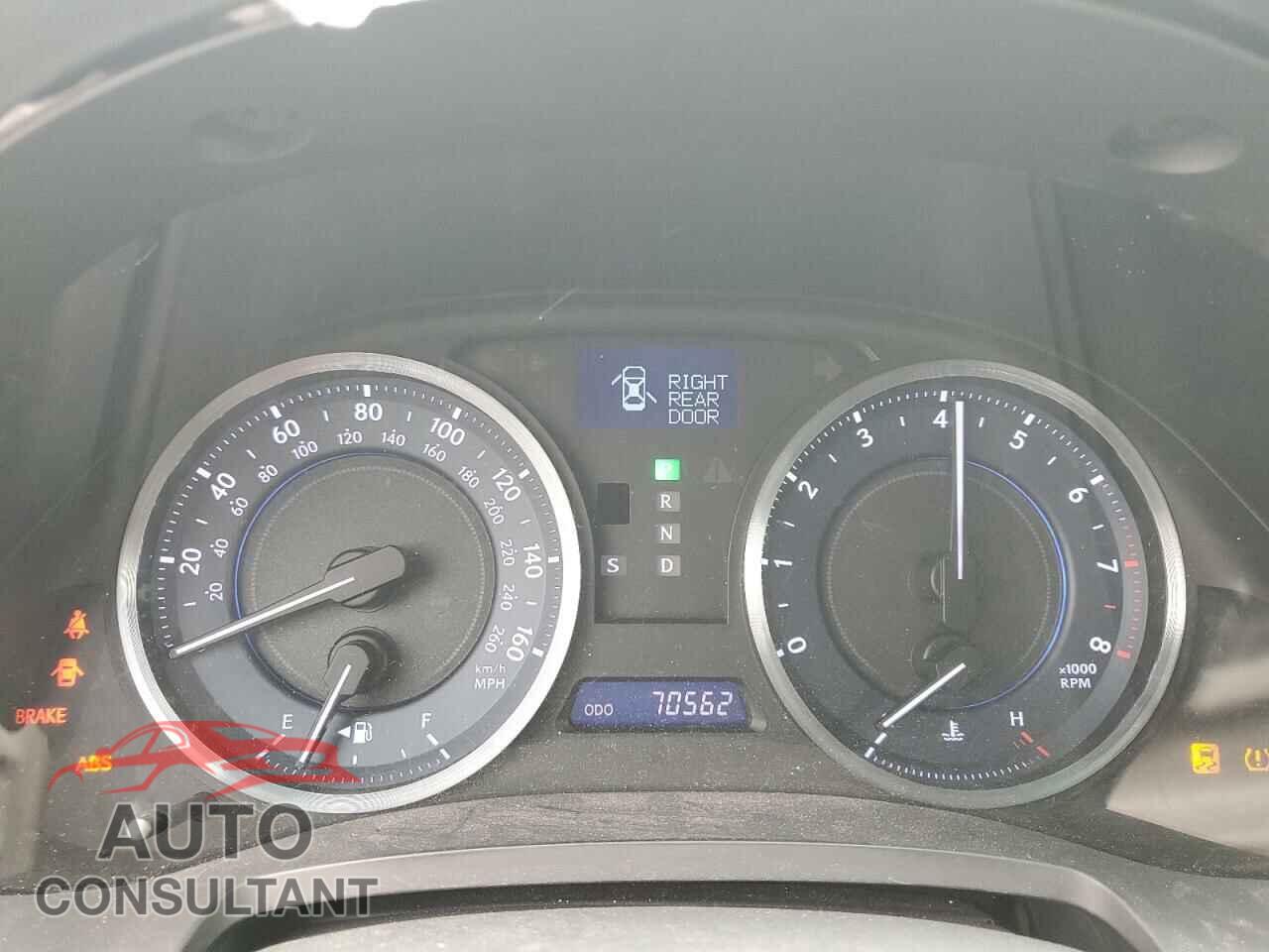 LEXUS IS 2011 - JTHBF5C22B5136782
