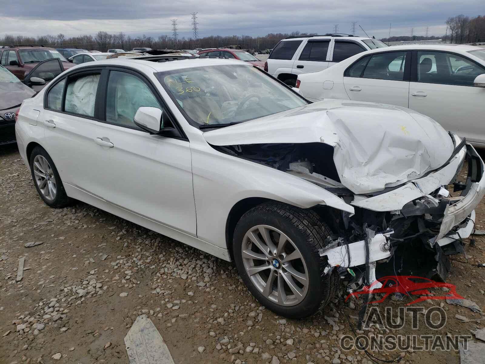 BMW 3 SERIES 2017 - WBA8E1G31HNU16256