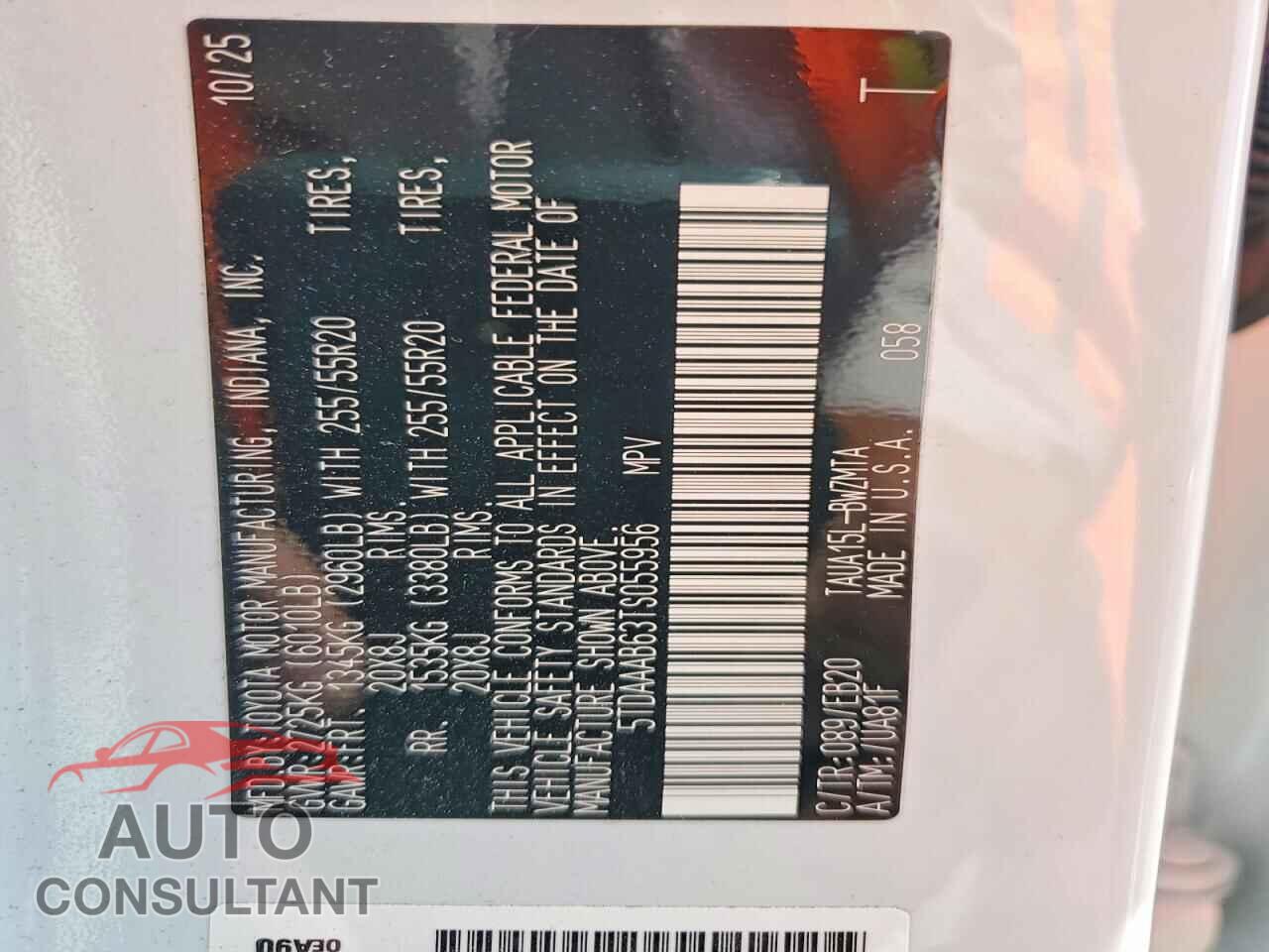 LEXUS UNKNOWN 2026 - 5TDAAAB63TS055956