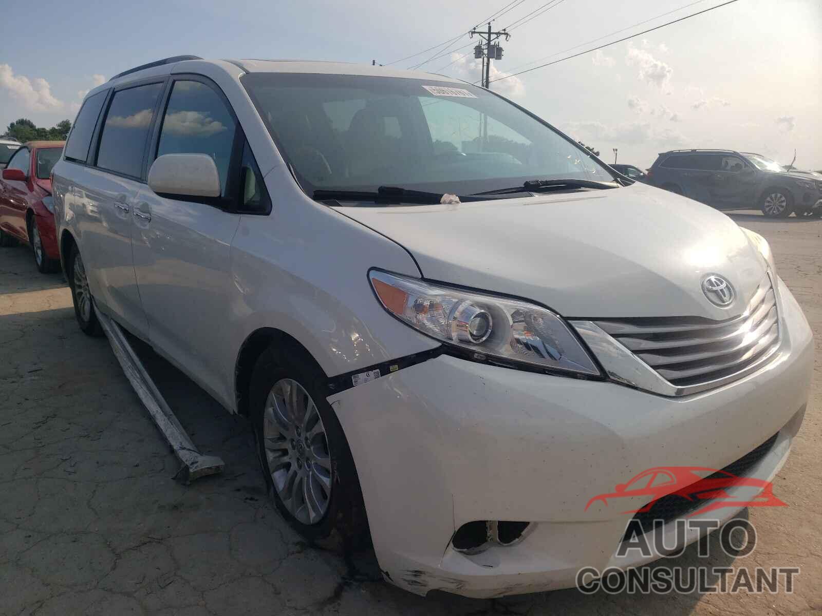 TOYOTA SIENNA 2016 - 5TDYK3DCXGS721355