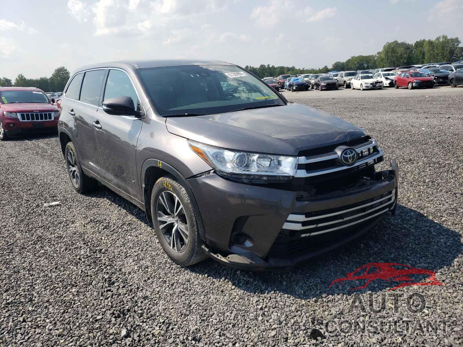 TOYOTA HIGHLANDER 2017 - 5TDBZRFH9HS465949
