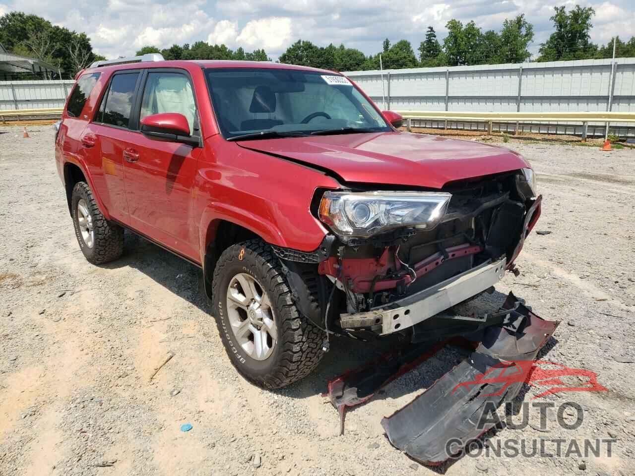 TOYOTA 4RUNNER 2016 - JTEBU5JR3G5333096