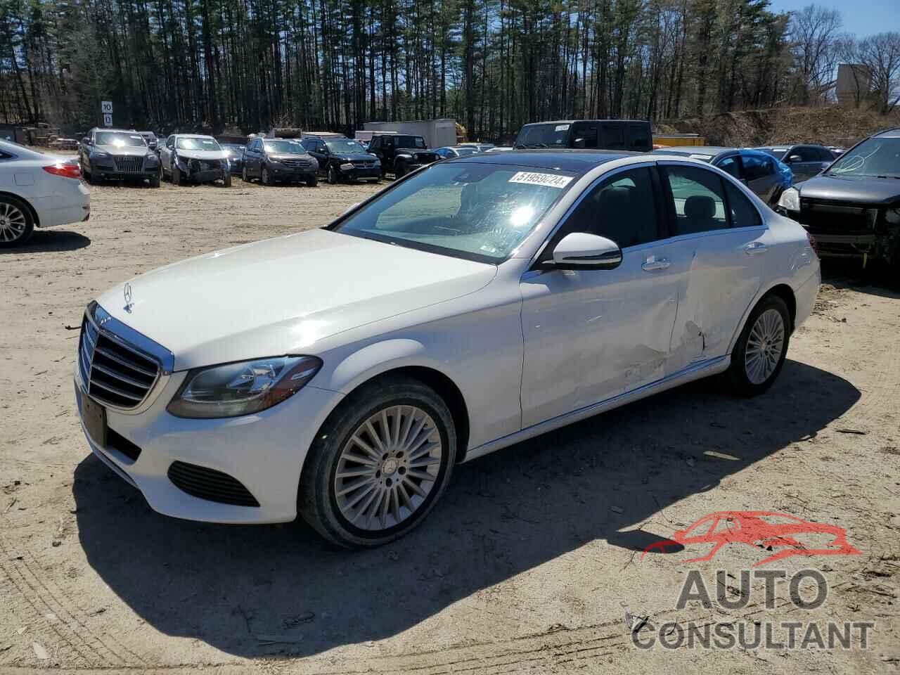 MERCEDES-BENZ C-CLASS 2017 - 55SWF4KBXHU210583