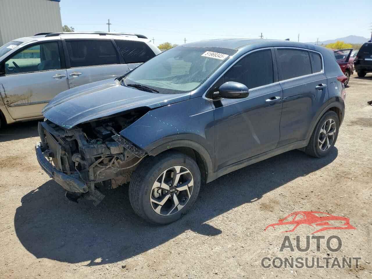 KIA SPORTAGE 2021 - KNDPM3AC3M7917220