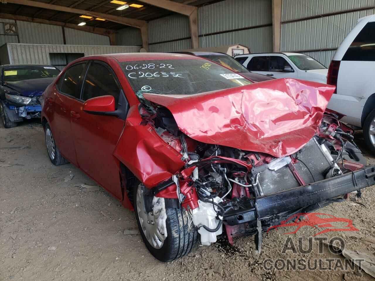 TOYOTA COROLLA 2016 - 2T1BURHE4GC637734