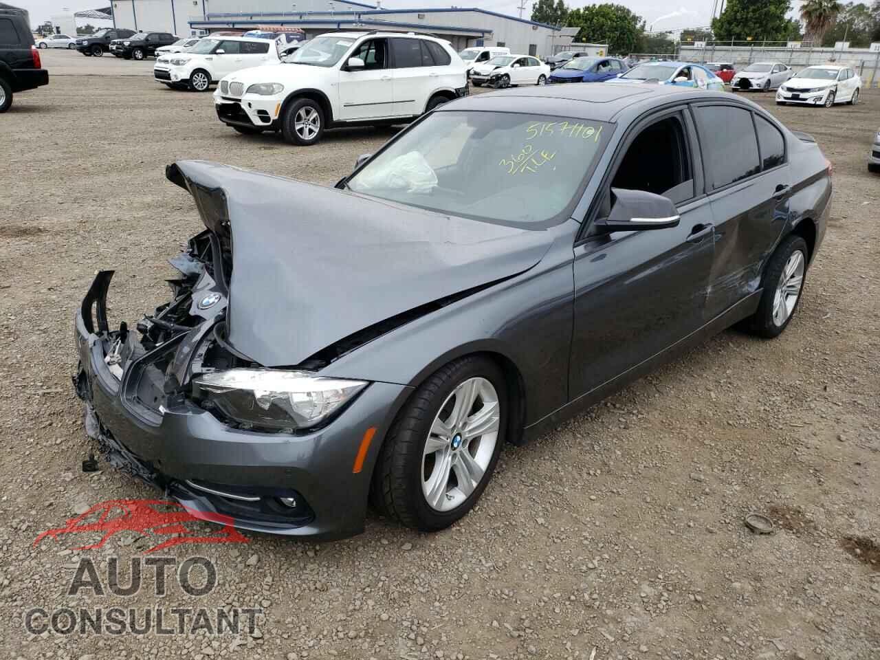 BMW 3 SERIES 2016 - WBA8E9G53GNU28388