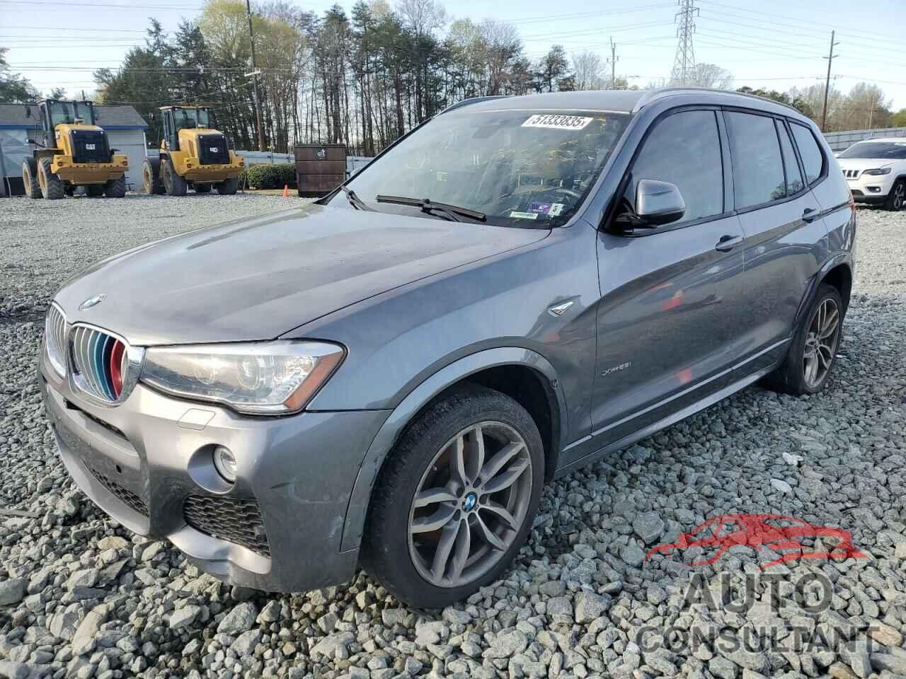 BMW X3 2017 - 5UXWX9C58H0T12157