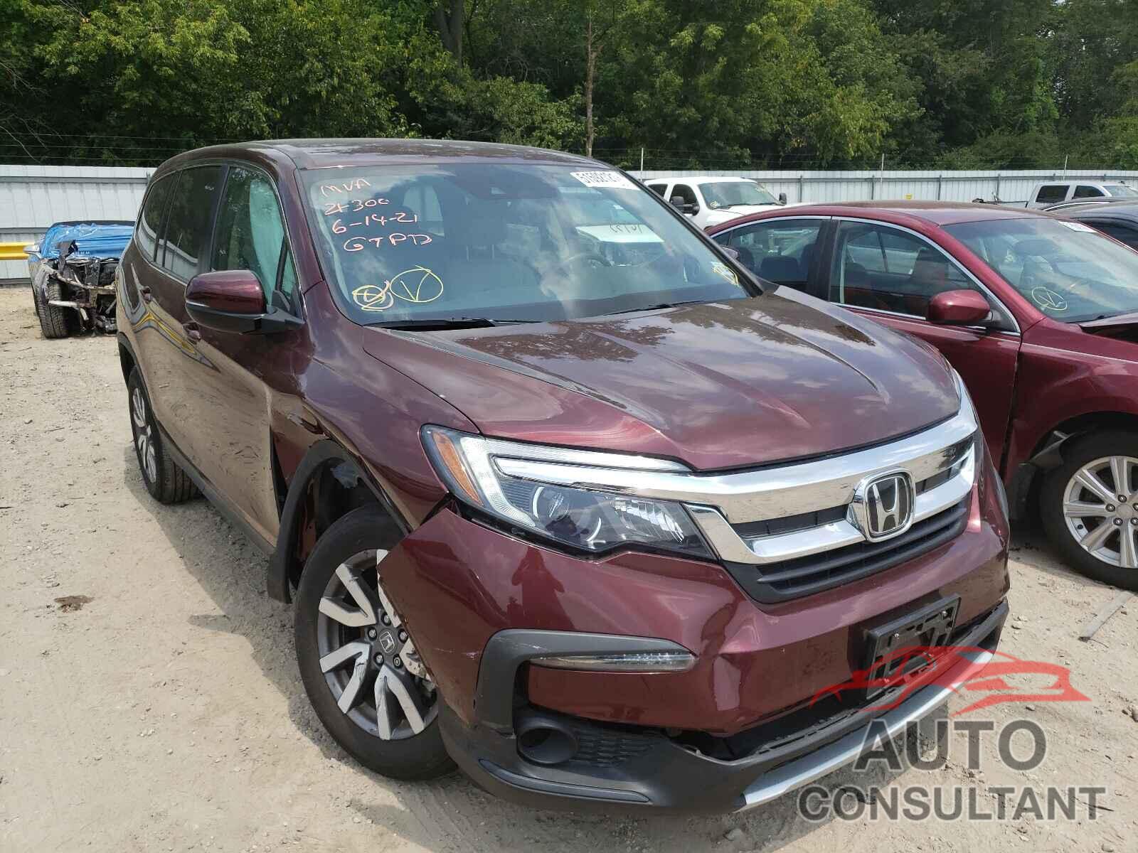 HONDA PILOT 2019 - 5FNYF6H39KB097576