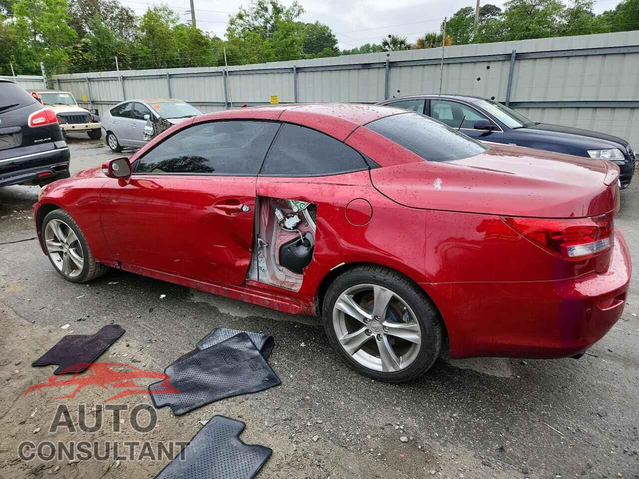 LEXUS IS 2012 - JTHFE2C27C2507912