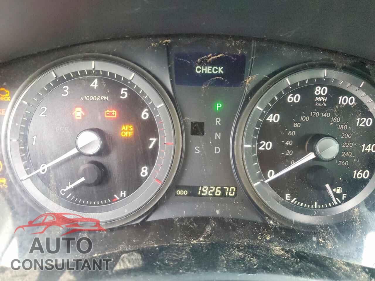 LEXUS ES350 2009 - JTHBJ46G592310310