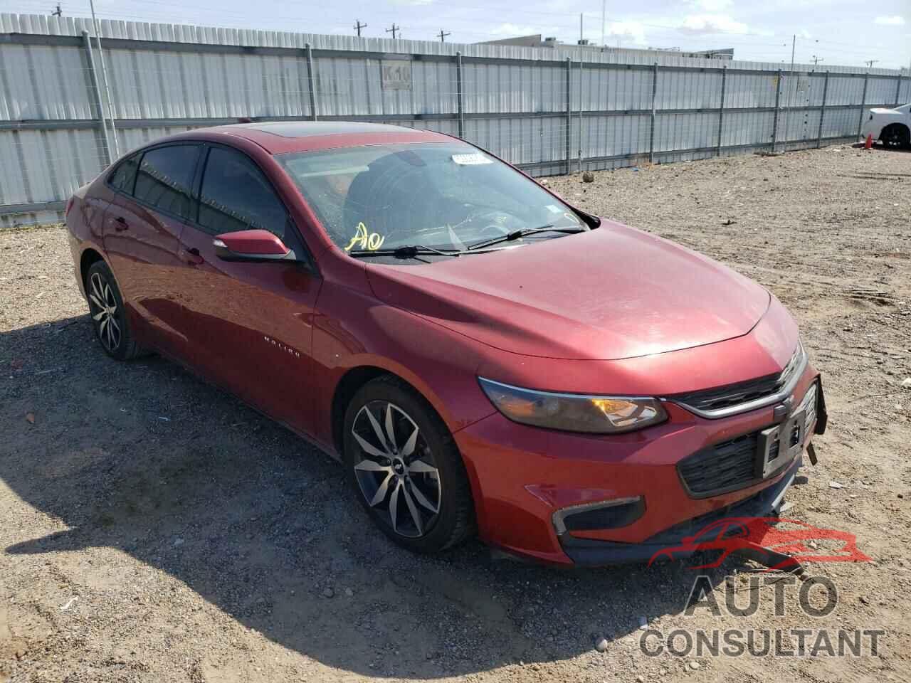 CHEVROLET MALIBU 2017 - 1G1ZE5ST0HF189649