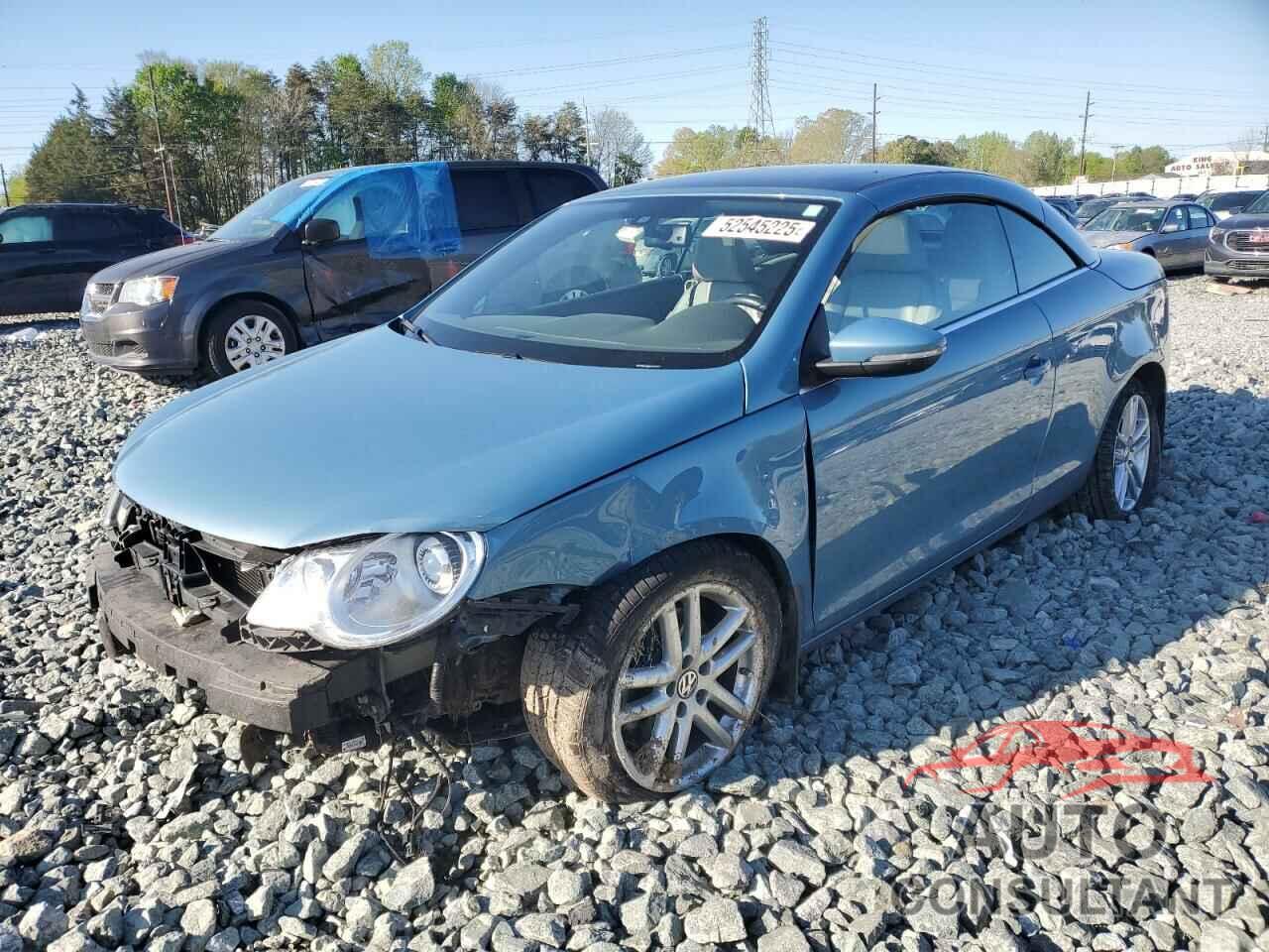 VOLKSWAGEN EOS 2010 - WVWFA7AH7AV016866