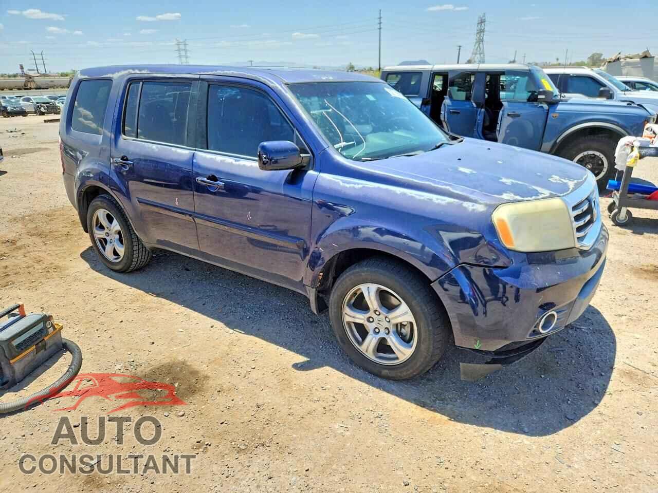 HONDA PILOT 2013 - 5FNYF3H56DB016536